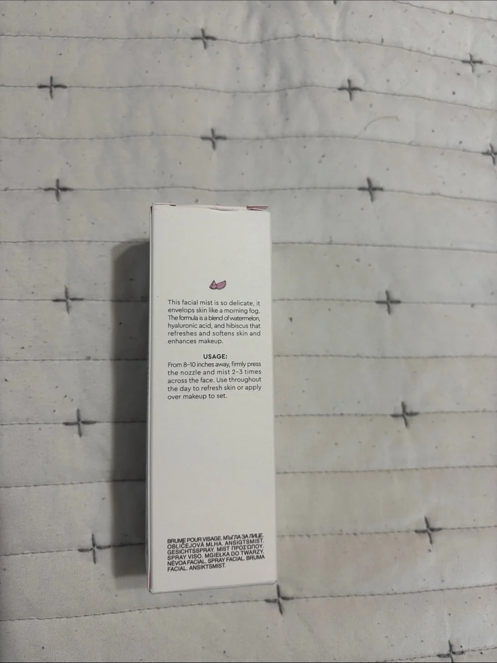Glow Recipe hydrating facial
